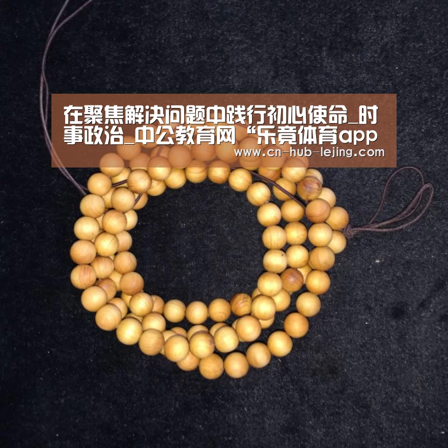在聚焦解决问题中践行初心使命_时事政治_中公教育网“乐竟体育app”(图1) 乐竟体育官网